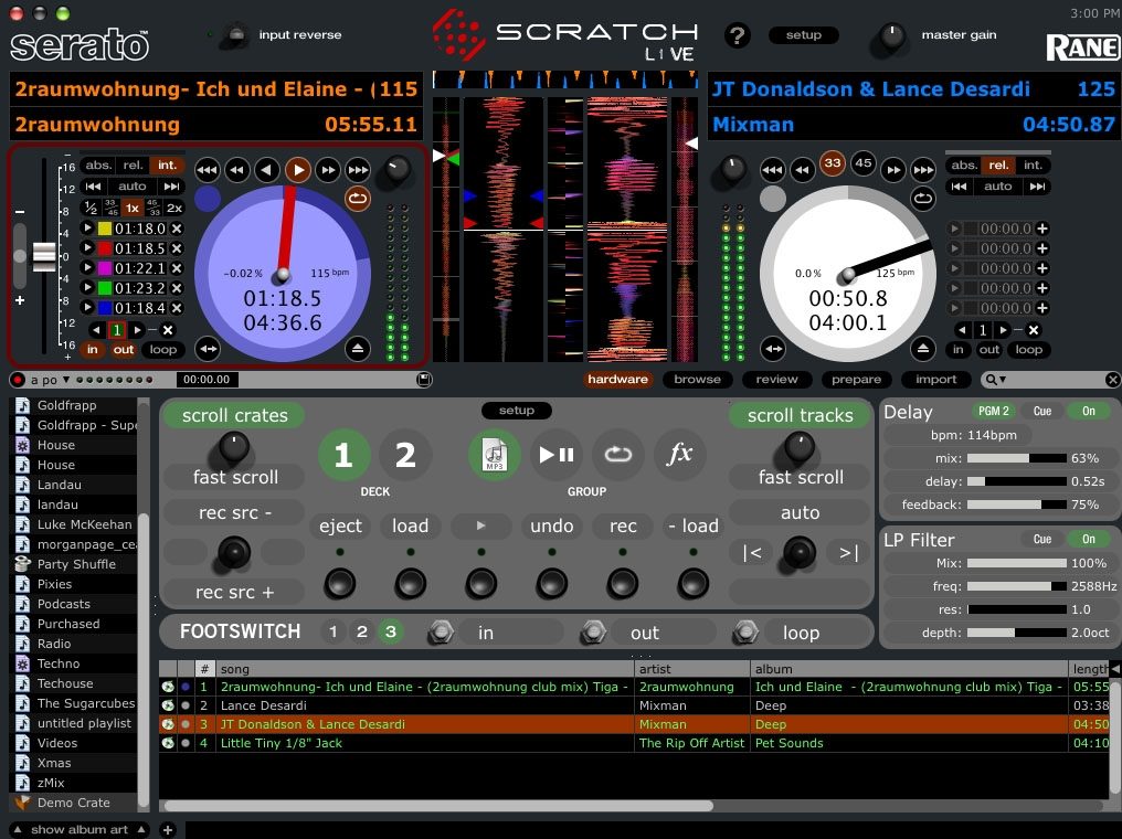 Serato Scratch Live Setup Diagram